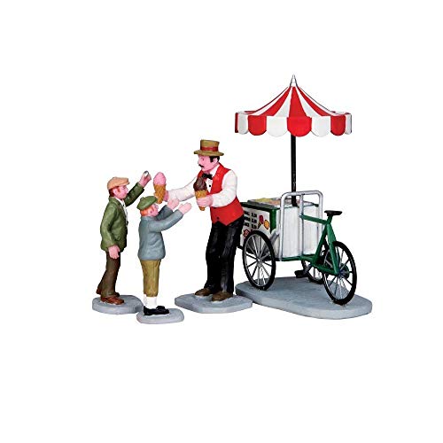 Lemax Venditore Di Gelati - Gelato Cart, Set Of 4 Cod 32139