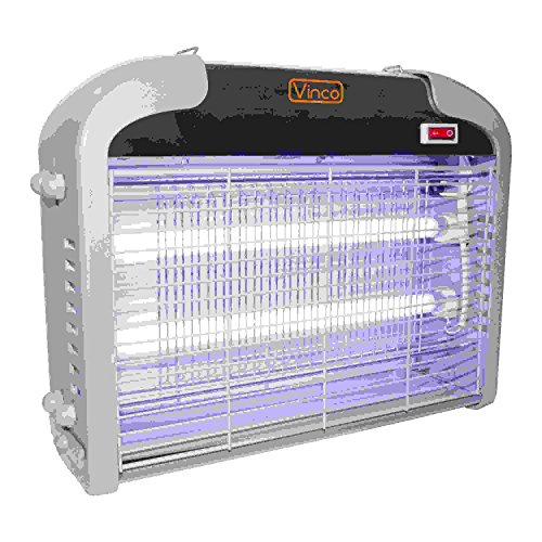 Vinco 20240 Scacciainsetti Elettrico 16W Copertura 40 Mq. Zanzariera