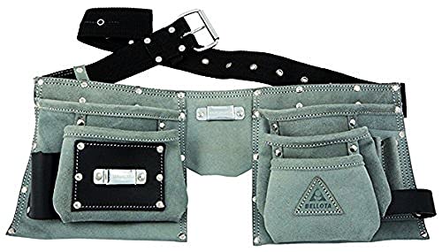 Bellota 51320 - Cintura Porta Attrezzi Professionale Per Operai - Marsupio Porta Attrezzi Regolabile - Colore Standard - 22,5 X 130 Cm