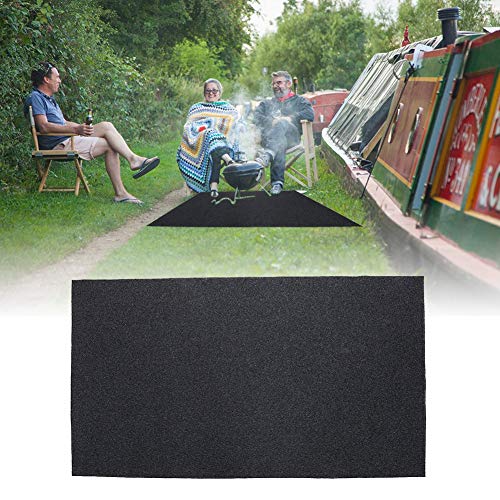 Ausla Tappetini Per Barbecue, 124 X 75Cm Tappetino Per Grill, Mat Cottura Resistente Al Calore, Temperatura Massima Resistenza Da 180, Ignifugo Anti-S