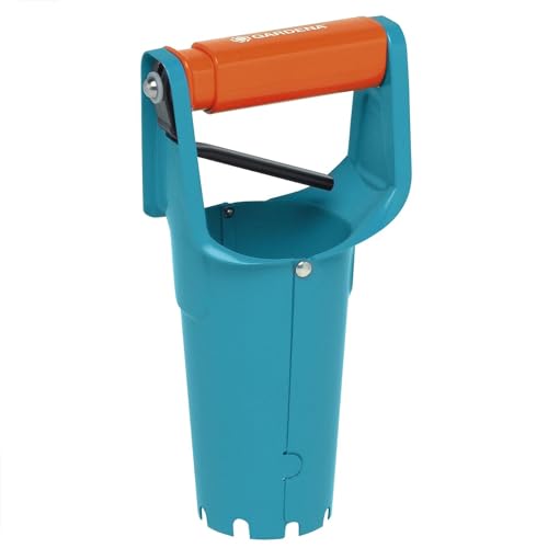 Gardena Piantabulbi: Accessorio Per Piantare Bulbi, Con Dispositivo Di Prelievo E Di Rilascio Automatico Attivazione E Scala Graduata (3412-20)
