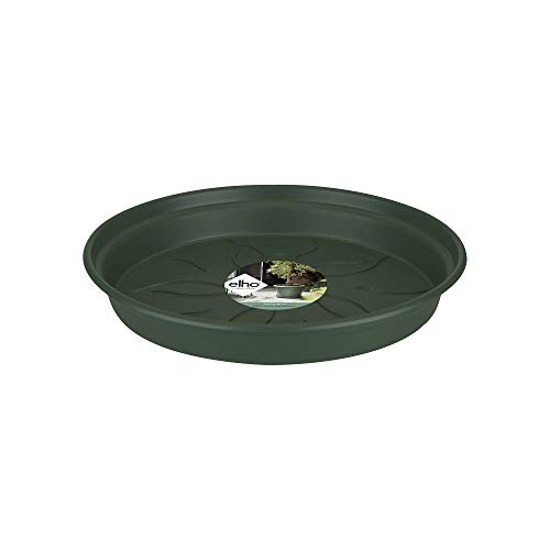 Elho Green Basics Sottovaso, Verde, 29 Cm
