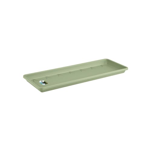 Elho Barcelona Trough Saucer 40 - Verde - Balconeesterno - Ø 34.9 X H 2.7 Cm