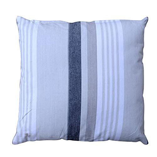 Herstera 13210845-Cojin Righe, 45 X 45 Cm, Colore: Grigio