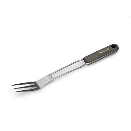 Barbecook Forchettone Stile Esercito, Nero