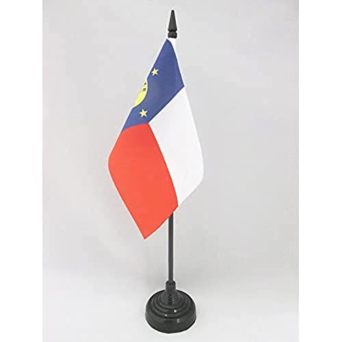 Bandiera Da Tavolo Isola Di Wake 15X10Cm - Piccola Bandierina Americana 10 X 15 Cm - Az Flag