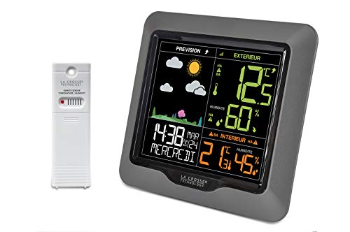La Crosse Technology - Ws6822 Stazione Meteo Con Schermo Lcd Colorato - Silver