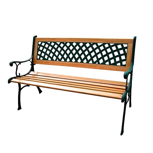 Panca Rombo Materiale Ghisa Legno E Abs.