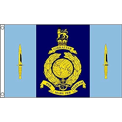 Bandiera 40 Commando British Royal Marines Di Regno Unito 150X90Cm - Bandiera United Kingdom Army 90 X 150 Cm - Az Flag