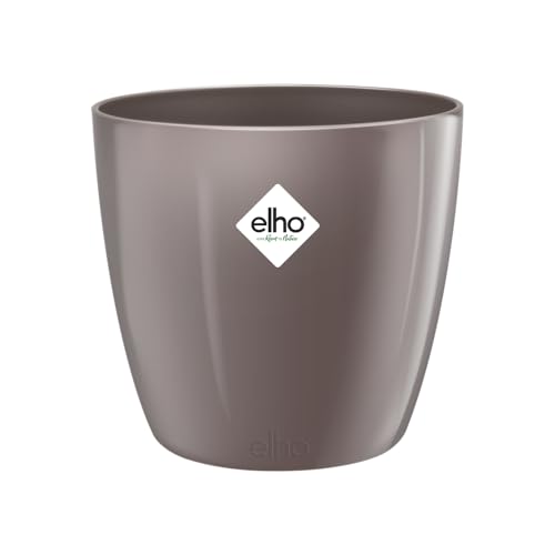 Elho Brussels Diamond Round 14Cm Coprivaso - Grigio Perla