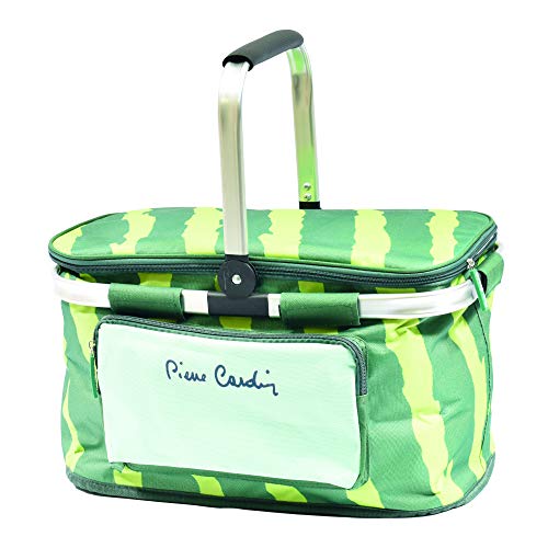 Pierre Cardin, Verde, Linea Haiti, Bauletto Termico Con Tasca, 30 Litri