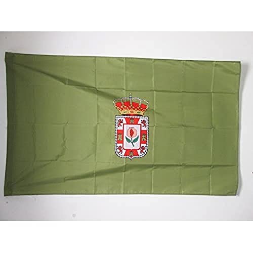 Az Flag Bandiera Provincia Spagnola Di Granada 150X90Cm - Bandiera Granada - Andalusia 90 X 150 Cm Foro Per Asta