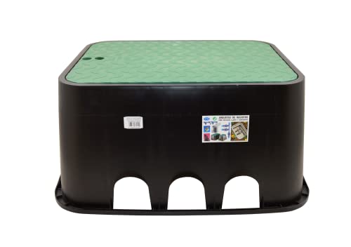 S&M 760709 Archetto Rettangolare 10 Uscite, Nero/Verde