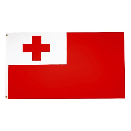 Az Flag Bandiera Tonga 150X90Cm - Bandiera Tonghese 90 X 150 Cm