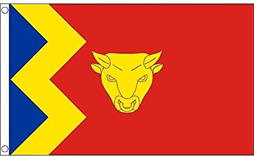 Az Flag Bandiera Birmingham 150X90Cm - Bandiera Città Di Birmingham In Inghilterra 90 X 150 Cm