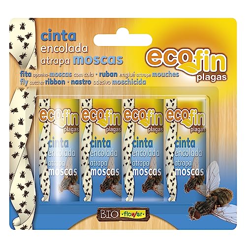 Flower Ecofin Cinta Encolada Moscas