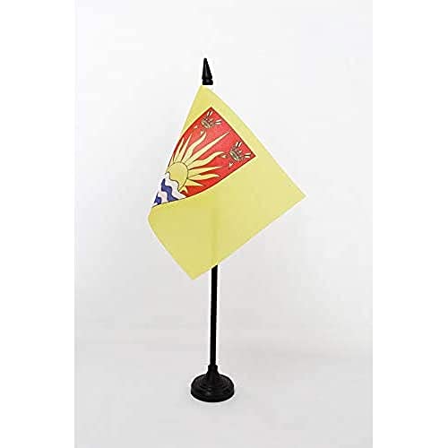 Az Flag Bandiera Da Tavolo Contea Di Suffolk 15X10Cm - Piccola Bandierina County Of Suffolk - Inghilterra 10 X 15 Cm