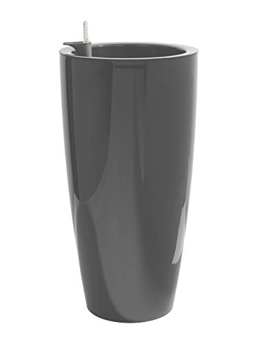 Vaso Autoirrigazione Santorini 65 Cm Antracite
