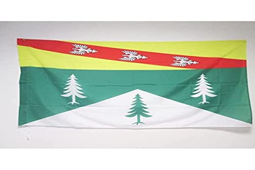 Az Flag Bandiera Vosgi 150X90Cm - Bandiera Dipartimento Di Vosges - Francia 90 X 150 Cm Foro Per Asta