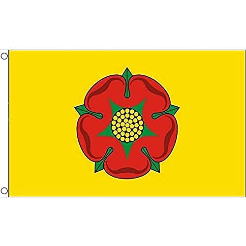 Az Flag Bandiera Contea Di Lancashire 90X60Cm - Bandiera County Of Lancashire - Inghilterra 60 X 90 Cm