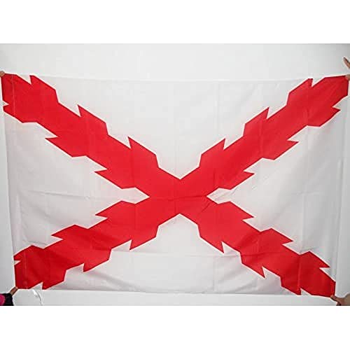 Bandiera Ducato Di Borgogna 150X90Cm - Bandiera Duché De Bourgogne Regno Di Francia 90 X 150 Cm Foro Per Asta - Az Flag