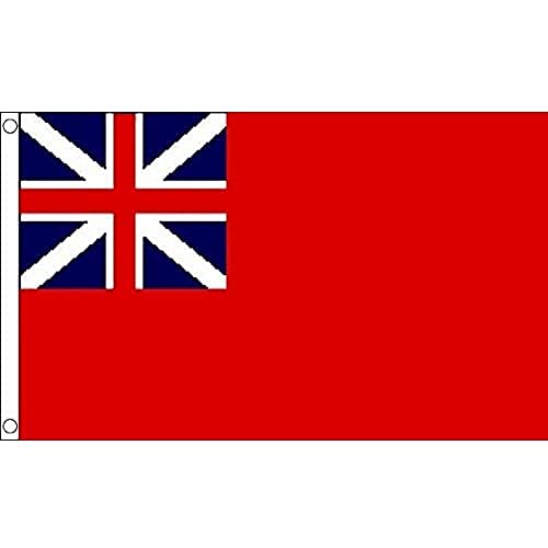 Az Flag Bandiera Red Ensign Britannica Coloniale 150X90Cm - Bandiera Storica Britannica 90 X 150 Cm