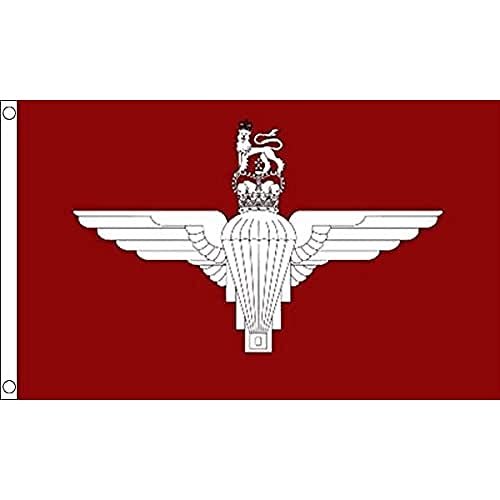 Az Flag Bandiera Parachute Regiment Del Regno Unito 90X60Cm - Bandiera Pr Della British Army 60 X 90 Cm