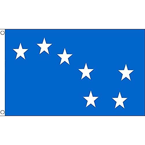 Az Flag Bandiera Irlanda Starry Plough Blue 90X60Cm - Bandiera Irish Republican Movement 60 X 90 Cm