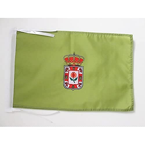 Az Flag Bandiera Provincia Spagnola Di Granada 45X30Cm - Bandierina Granada - Andalusia 30 X 45 Cm Cordicelle