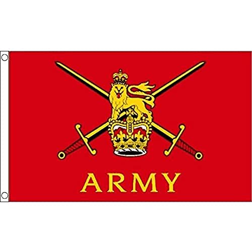 Bandiera British Army 150X90Cm - Bandiera Forze Armate Di Inghilterra E Scozia 90 X 150 Cm - Az Flag