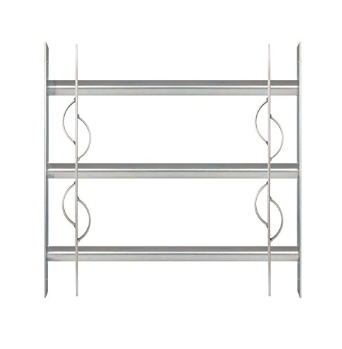 Gah-Alberts 563615 Griglia Per Finestre, Acciaio, 450 X 500-650 Mm