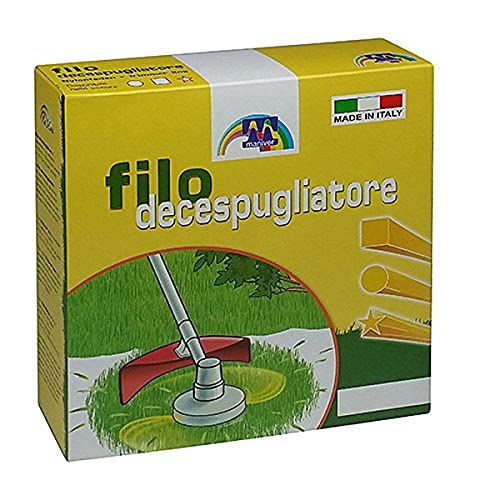 Maniver Filo Per Decespugliatore Stellare, Diametro 2.4 X 50 Mt