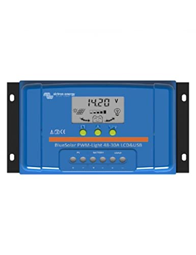 Victron Energy Bluesolar Pwm Lcd & Usb 48 Volt 20 Ampere Regolatore Di Carica
