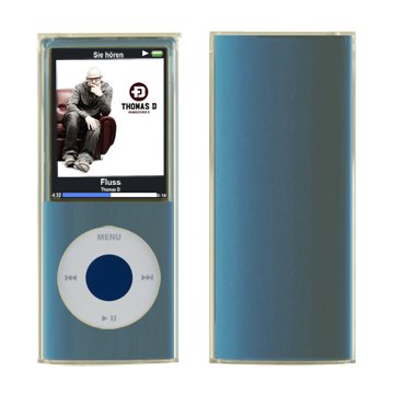 Custodia In Silicone Aquip Per Ipod Nano 4° Generazione (Bianco Trasparente)