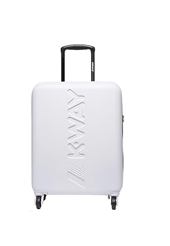 K-Way Trolley K-Air Spinner S Cabina L15 White- Blue Md Cobalt