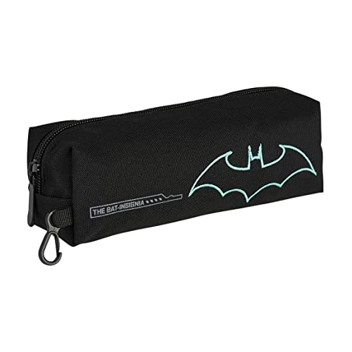Cerdá Life'S Little Moments - Estuche Escolar De Niño De Batman Portatodo Con Apertura De Cremallera - Licencia Oficial Dc