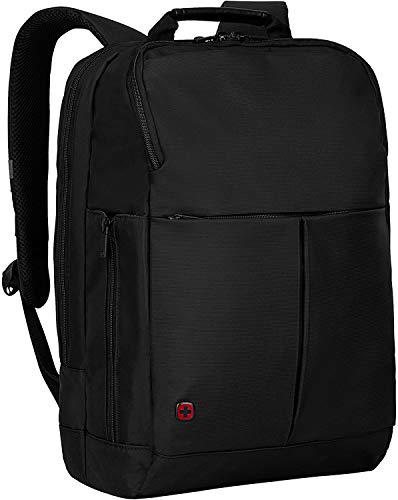 Wenger Zaino Porta Pc Reload 14 Con Tasca Per Tablet, Notebook 14”, Tablet 10”, 11 L, Uomo Donna, Ufficio Viaggi Di Lavoro Università, Nero, 601068