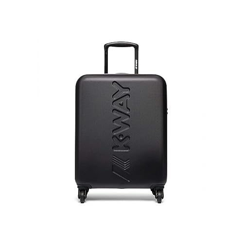 K-Way Trolley K-Air Spinner S Cabina L16 Black Pure- Blue Md Cobalt