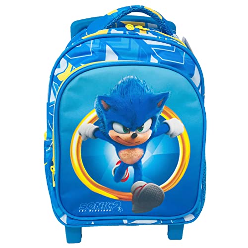 Giovas 334-80072, Zaini Unisex Per Bambini Con Carrello, Blu (Blu), 30X25X15 Cm
