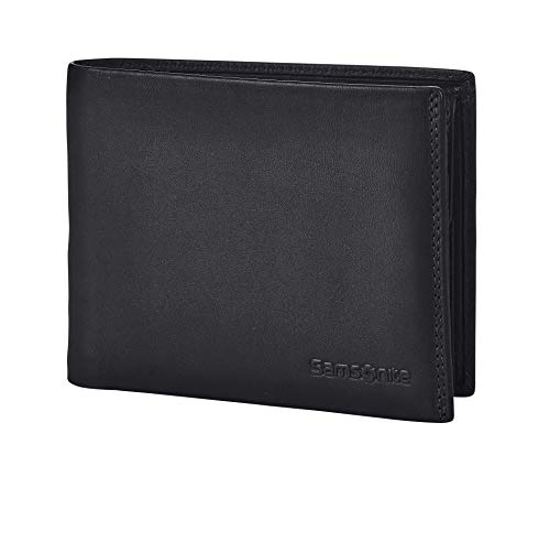 Samsonite Attack 2 Slg, Accessori Da Viaggio Portafogli Uomo, Nero (Black), 12.2 Cm