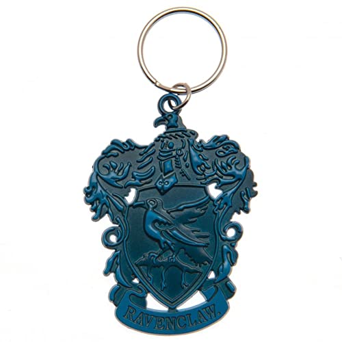 The Art Group Harry Potter (Ravenclaw Crest) Llaveros De Metal, Dark Blue, 6Cm Unisex Adulto