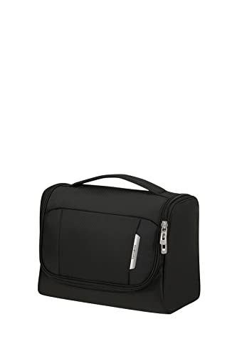Samsonite Respark Toilet Kit - Beauty Case, 26,5 Cm, Colore: Nero (Ozone Black), Nero (Ozone Black), Respark Toilet Kit - Borsa Da Toilette