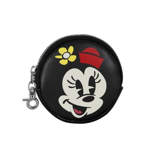Disney Minni Mouse Face-Portamonete Cookie, Rosa, 8.7 X 8.7 Cm