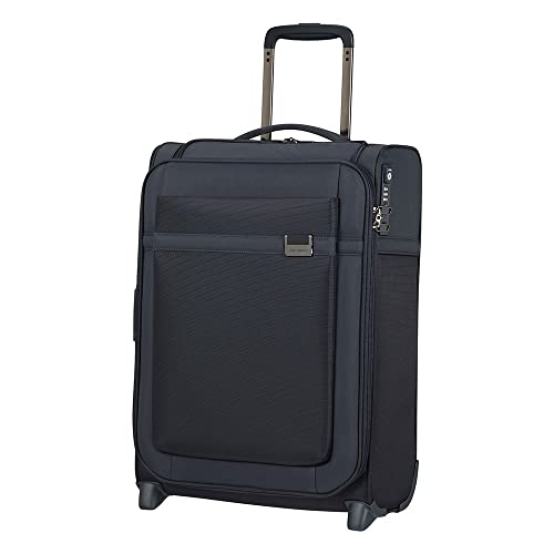 Samsonite Airea, Bagagli- Bagaglio A Mano, Unisex - Adulto, Blu (Dark Blue), Upright S Expandable (55 Cm - 41/46 L)
