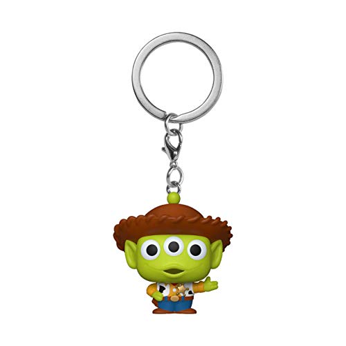 Funko Pop! Keychain: Pixar Alien Remix - Woody - Disney - Mini Figura In Vinile Da Collezione Novità Portachiavi - Riempitivi Per Calze - Idea Regalo