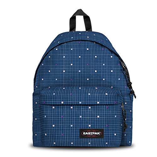 Eastpak Padded Pak'R Zaino Casual, 40 Cm, 24 Liters, Blu (Little Grid)