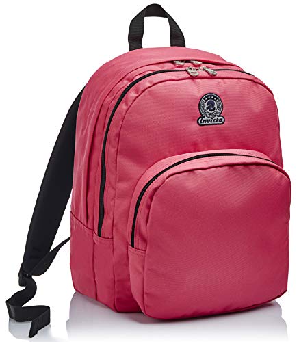 Invicta Zaino Benin M, Rosa, Doppio Scomparto, Scuola Y Tempo Libero, Eco Material