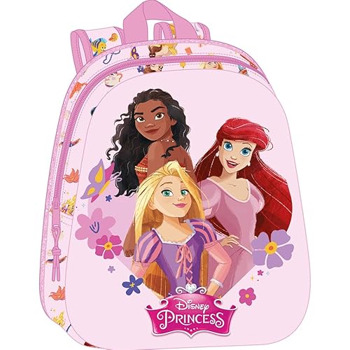 Safta 3D Princesas Disney Backpack One Size