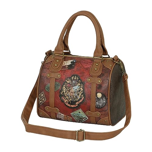 Harry Potter Railway-Borsa Chest Piccola, Marrone, 25 X 18.5 Cm