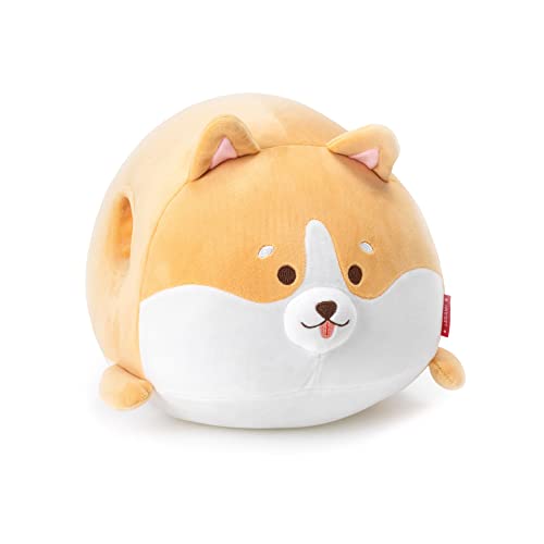 Legami - Cuscino, Apertura Scaldamani, Super Soffice, 25X24 Cm, Tema Corgi